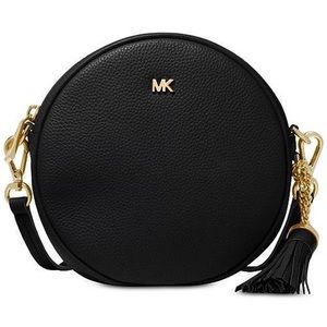 Michael Kors Pebble Leather Circle Canteen Crossbody